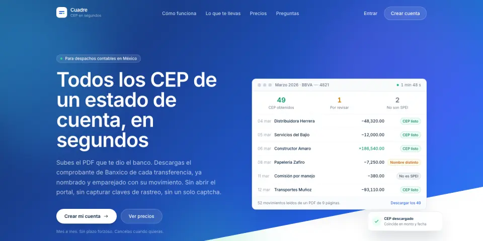 Proyecto Cuadre